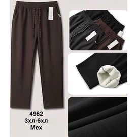 Фотография Штаны женские утеплённые 4962 black р.3XL-6XL "WELL" недорого оптом от прямого поставщика