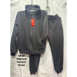 Фотография Костюм спортивный мужской MH438 black р.48-56 "WELL" недорого оптом от прямого поставщика