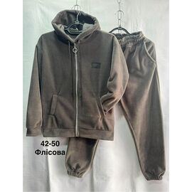 Фотография Костюм спортивный женский MH440 brown р.42-50 "WELL" недорого оптом от прямого поставщика