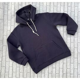 Фотография Худи женское 1 black р.42-52 "VALENTINA" недорого оптом от прямого поставщика