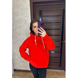 Худі жіноче 1-1 red р.42-52 "VALENTINA" недорого оптом від прямого постачальника