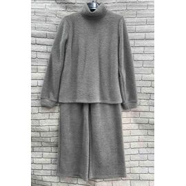 Фотография Костюм женский тёплый 103 grey р.42-52 "VALENTINA" недорого оптом от прямого поставщика