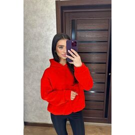 Фотография Батник женский тёплый 2 red р.42-52 "VALENTINA" недорого оптом от прямого поставщика