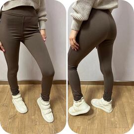 Фотография Лосины женские тёплые 801-1 d.grey р.48-52 "VALENTINA" недорого оптом от прямого поставщика