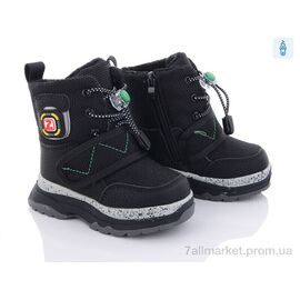 Черевики дитячі зручні Зима 8805-2A (8 пар р.22-27) "Ok Shoes" недорого оптом від прямого постачальника