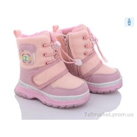 Черевики дитячі зручні Зима 8805-2F (8 пар р.22-27) "Ok Shoes" недорого оптом від прямого постачальника