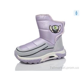 Фотография Дутики детские утепленные зима 8870-3F (8 пар р.32-37) "Ok Shoes" недорого оптом от прямого поставщика