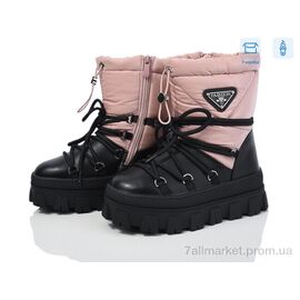 Черевики дитячі зручні Зима 288-6H (8 пар р.33-38) "Ok Shoes" недорого оптом від прямого постачальника