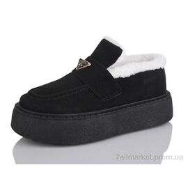 Фотография Туфли женские стильные зима H9508-2 (8 пар р.36-41) "Ok Shoes" недорого оптом от прямого поставщика