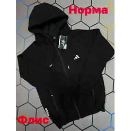 Фотография Кофта спортивная мужская 13074 black р.S-2XL "Alex Clothes" недорого оптом от прямого поставщика