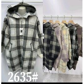 Фотография Кардиган женский 2635 mix р.52-56 "PALMIRA" недорого оптом от прямого поставщика