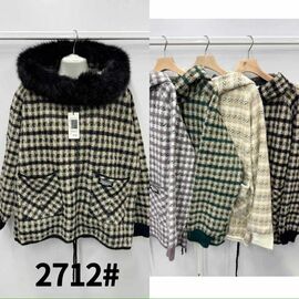 Куртка жіноча демісезонна 2712 mix р.52-56 "PALMIRA" недорого оптом від прямого постачальника