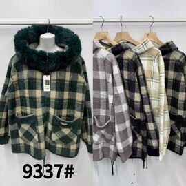 Куртка жіноча демісезонна 9337 mix р.52-56 "PALMIRA" недорого оптом від прямого постачальника