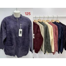 Фотография Кофта женская тёплая 125 mix р.52-56 "PALMIRA" недорого оптом от прямого поставщика