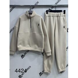 Фотография Костюм спортивный женский 4424 beige р.S-L "Delviago" недорого оптом от прямого поставщика