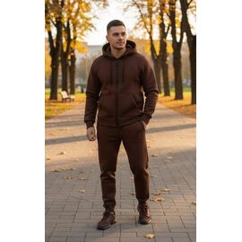 Фотография Костюм спортивный мужской DL522 brown р.46-54 "Delviago" недорого оптом от прямого поставщика