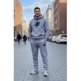 Фотография Костюм спортивный мужской DL528 grey р.48-54 "Delviago" недорого оптом от прямого поставщика