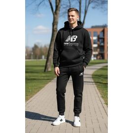 Фотография Костюм спортивный мужской DL534 black р.48-54 "Delviago" недорого оптом от прямого поставщика