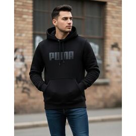 Худи чоловічий DL542 black р.48-54 "Delviago" недорого оптом від прямого постачальника