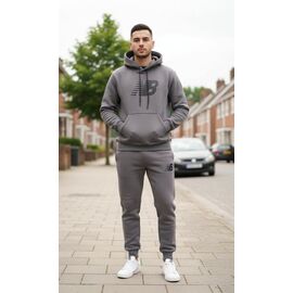 Костюм спортивний чоловічий DL585 grey р.48-54 "Delviago" недорого оптом від прямого постачальника