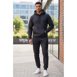 Фотография Костюм спортивный мужской DL596 d.grey р.48-54 "Delviago" недорого оптом от прямого поставщика