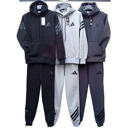 Костюм спортивний чоловічий DL654 d.grey р.48-54 "Delviago" недорого оптом від прямого постачальника