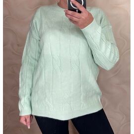 Светр жіночий 24055 mint р.48-52 "PULSE" недорого оптом від прямого постачальника