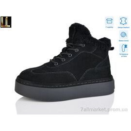 Фотография Ботинки женские стильные зима L-X0073-1 (8 пар р.36-41) "Lilin" недорого оптом от прямого поставщика