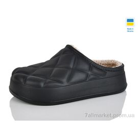 Фотография Сабо для женщин летние зима N111 чорний (6 пар р.36-41) "Lot Shoes" недорого оптом от прямого поставщика