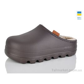 Фотография Сабо для женщин летние зима N410 шоколад (6 пар р.36-41) "Lot Shoes" недорого оптом от прямого поставщика