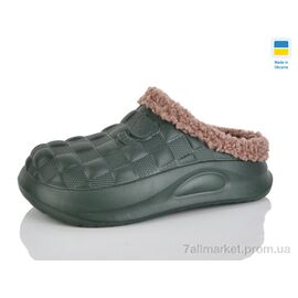 Фотография Сабо для женщин летние зима N604 хакі (8 пар р.36-41) "Lot Shoes" недорого оптом от прямого поставщика