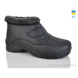 Калоші чоловічі Зима Б02 чорний (12 пар р.41-45) "Lot Shoes" недорого оптом від прямого постачальника