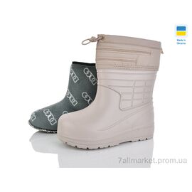 Фотография Сапоги из пены женские Весна/осень N145 беж (8 пар р.37-41) "Lot Shoes" недорого оптом от прямого поставщика