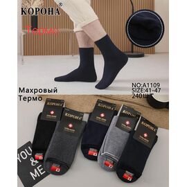 Фотография Носки мужские A1109 mix р.41-47 "Корона" недорого оптом от прямого поставщика