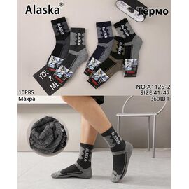 Фотография Носки мужские A1125-2 black р.41-47 "Корона" недорого оптом от прямого поставщика
