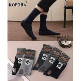 Шкарпетки чоловічі A1376-1 mix р.41-47 "Корона" недорого оптом від прямого постачальника