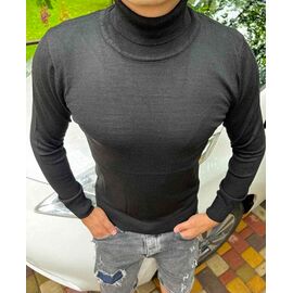 Фотография Гольф мужской 56748 black р.M-2XL "TURHAN" недорого оптом от прямого поставщика