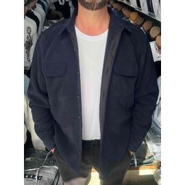 Фотография Рубашка мужская тёплая 56764 navy р.XL-5XL "TURHAN" недорого оптом от прямого поставщика