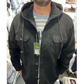 Сорочка чоловіча тепла 56774 d.grey р.XL-5XL "TURHAN" недорого оптом від прямого постачальника