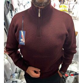 Фотография Свитер мужской 56867 brown р.L-2XL "TURHAN" недорого оптом от прямого поставщика