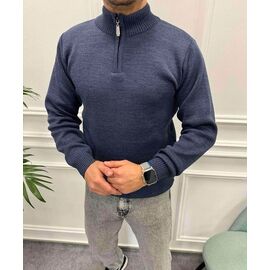 Фотография Свитер мужской 56868 navy р.L-2XL "TURHAN" недорого оптом от прямого поставщика