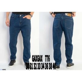 Джинси чоловічі 776 blue р.30-40 "Basanjiu" недорого оптом від прямого постачальника