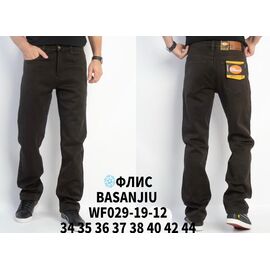 Джинси чоловічі WF029-19-12 khaki р.34-44 "Basanjiu" недорого оптом від прямого постачальника