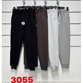 Фотография Штаны спортивные женские тёплые 3055 l.grey р.50-58 "SVITANOK" недорого оптом от прямого поставщика