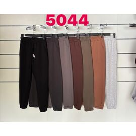 Фотография Штаны спортивные женские тёплые 5044 l.grey р.50-58 "SVITANOK" недорого оптом от прямого поставщика