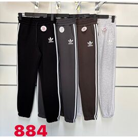 Фотография Штаны спортивные женские тёплые 884 d.grey р.42-50 "SVITANOK" недорого оптом от прямого поставщика