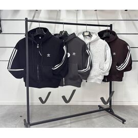 Кофта спортивна жіноча тепла TS132 black р.42-50 "SVITANOK" недорого оптом від прямого постачальника