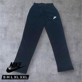 Штани спортивні чоловічі утеплені 6792 black р.S-2XL "ROLADA" недорого оптом від прямого постачальника