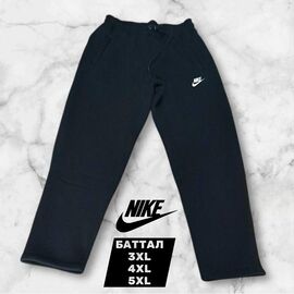 Штани спортивні чоловічі утеплені 6819 black р.3XL-5XL "ROLADA" недорого оптом від прямого постачальника