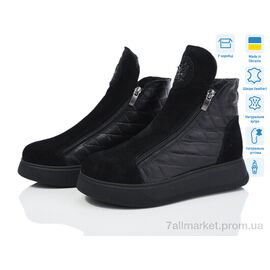 Фотография Ботинки женские стильные зима 436 (6 пар р.36-40) "Мрія" недорого оптом от прямого поставщика